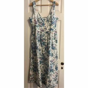 NWT: J. Crew Empire Waist Dress w/ Floral Print